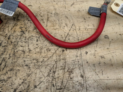 OEM BMW E82 E88 E90 E92 328 335 M3 Battery Plus Pole Terminal Positive Red Cable