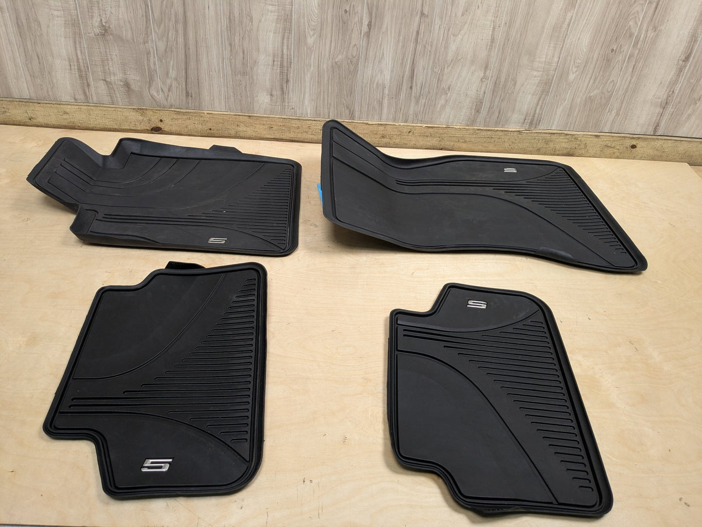 2017-2023 BMW M550i xDrive G30 Front Rear Left Right All Weather Mat Carpet Floor Mats SET 2414219