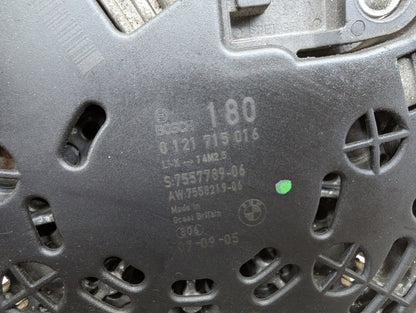 OEM BMW E82 E88 E90 E92 E93 135 335 N54 Charging Alternator Generator 180A