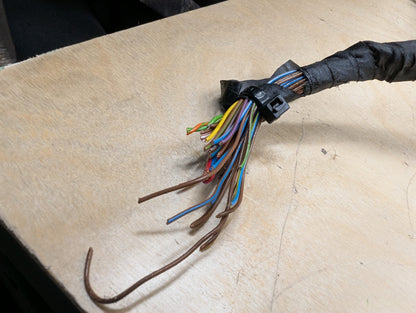 2010-2017 BMW 535i GT xDrive F07 Rear Bumper PDC Parking Sensor Wiring Wire Harness 9336380 OEM