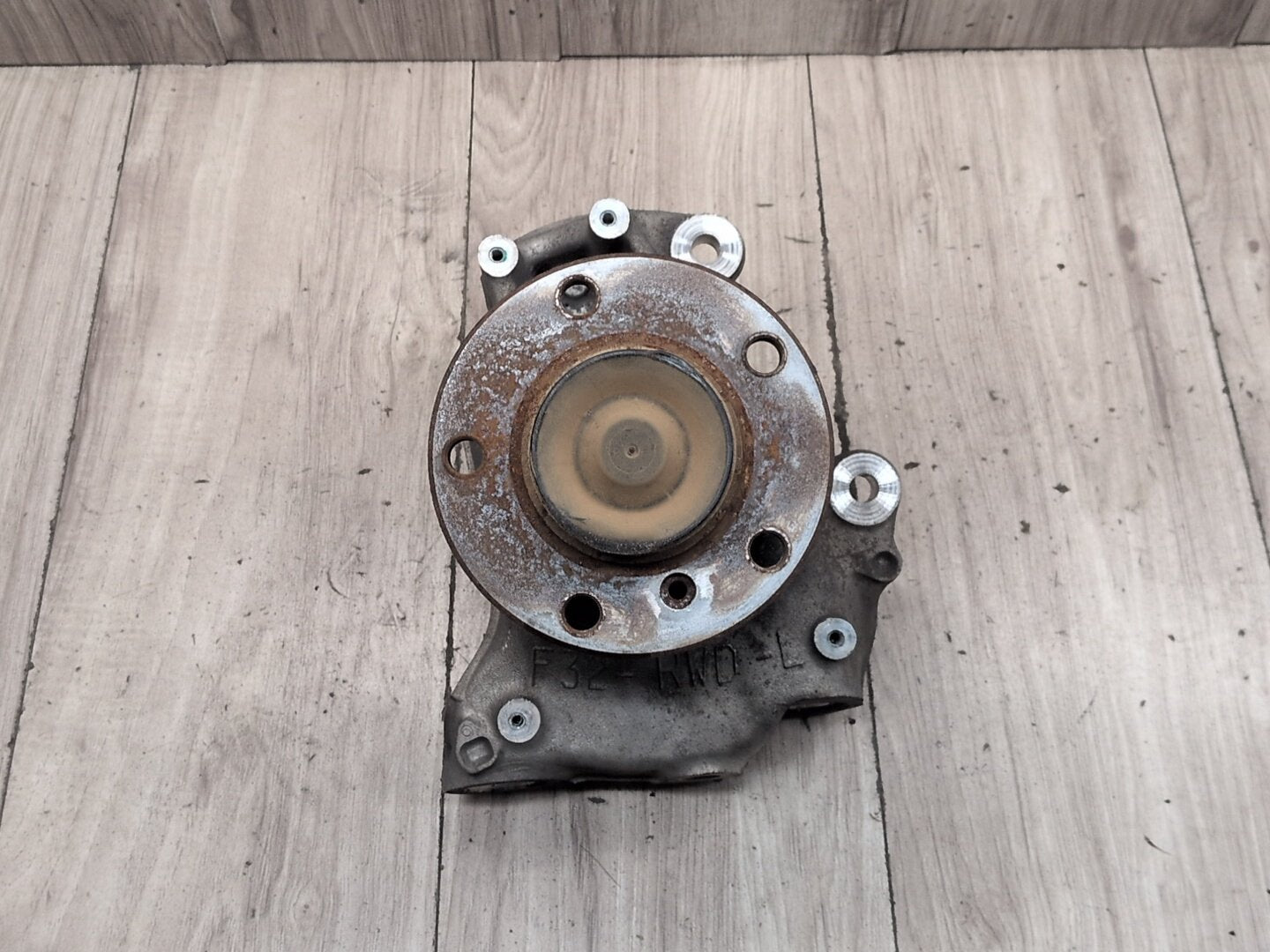 OEM BMW F32 F33 F36 RWD Front Left Driver Hub Spindle Carrier Knuckle Bearing
