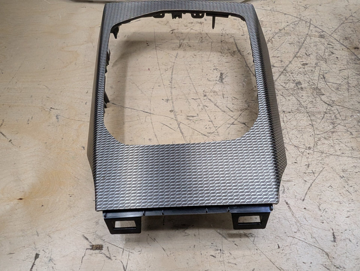 OEM BMW G20 330 M340 Dash Central Console Aluminum Tetragon Interior Trim SET