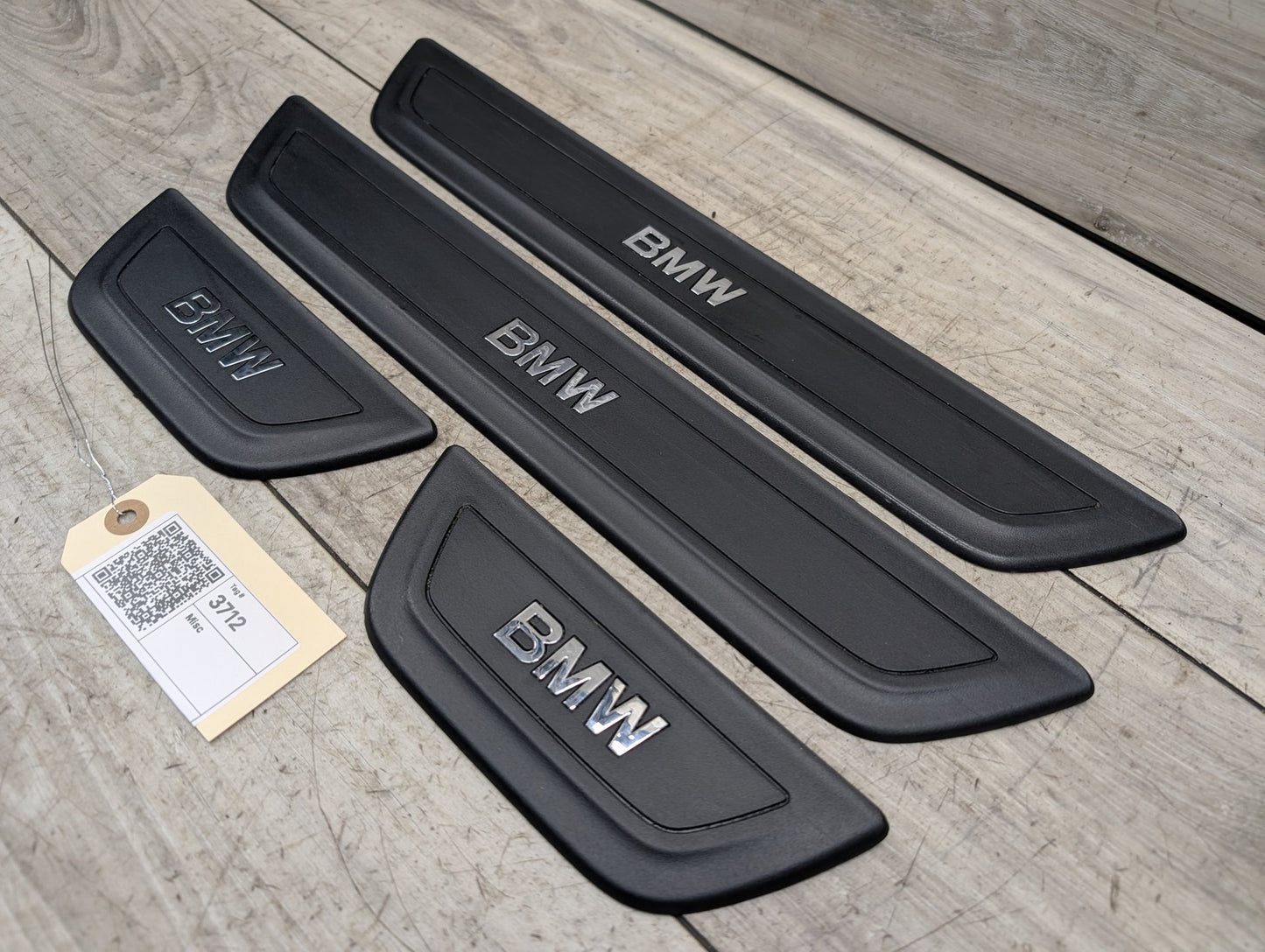2011 - 2017 BMW X3 F25 Front Rear Left Right Scuff Plate Door Sill SET 7205811 N20B20A