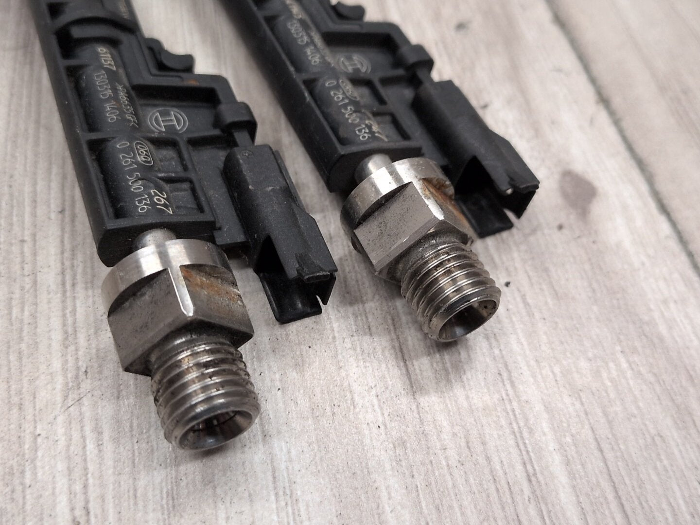 OEM BMW F10 F13 M5 M6 Engine S63 N63 V8 High Pressure Fuel Injectors SET (8) EU5