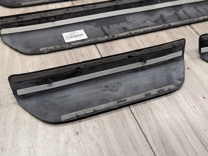 2015-2018 Audi Q3 8U Front Rear Left Right Scuff Plate Door Sill SET 8U0853376A