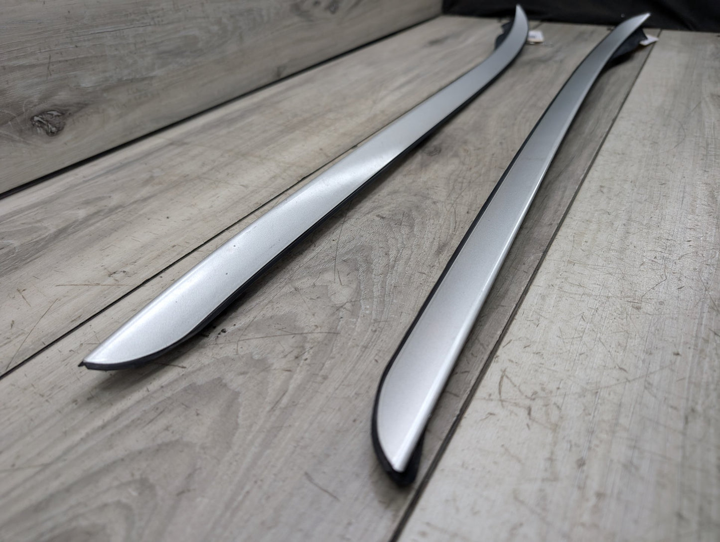 2011 - 2017 BMW X3 F25 Front Left Right Side Windshield Drip Trim Molding SET 7286179 N55B30M0