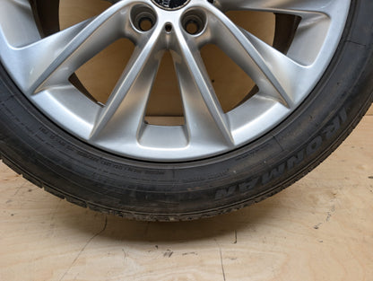11-18 OEM BMW F25 F26 X3 X4 Alloy Rim Wheel 18x8" ET43 V Spoke Style 307