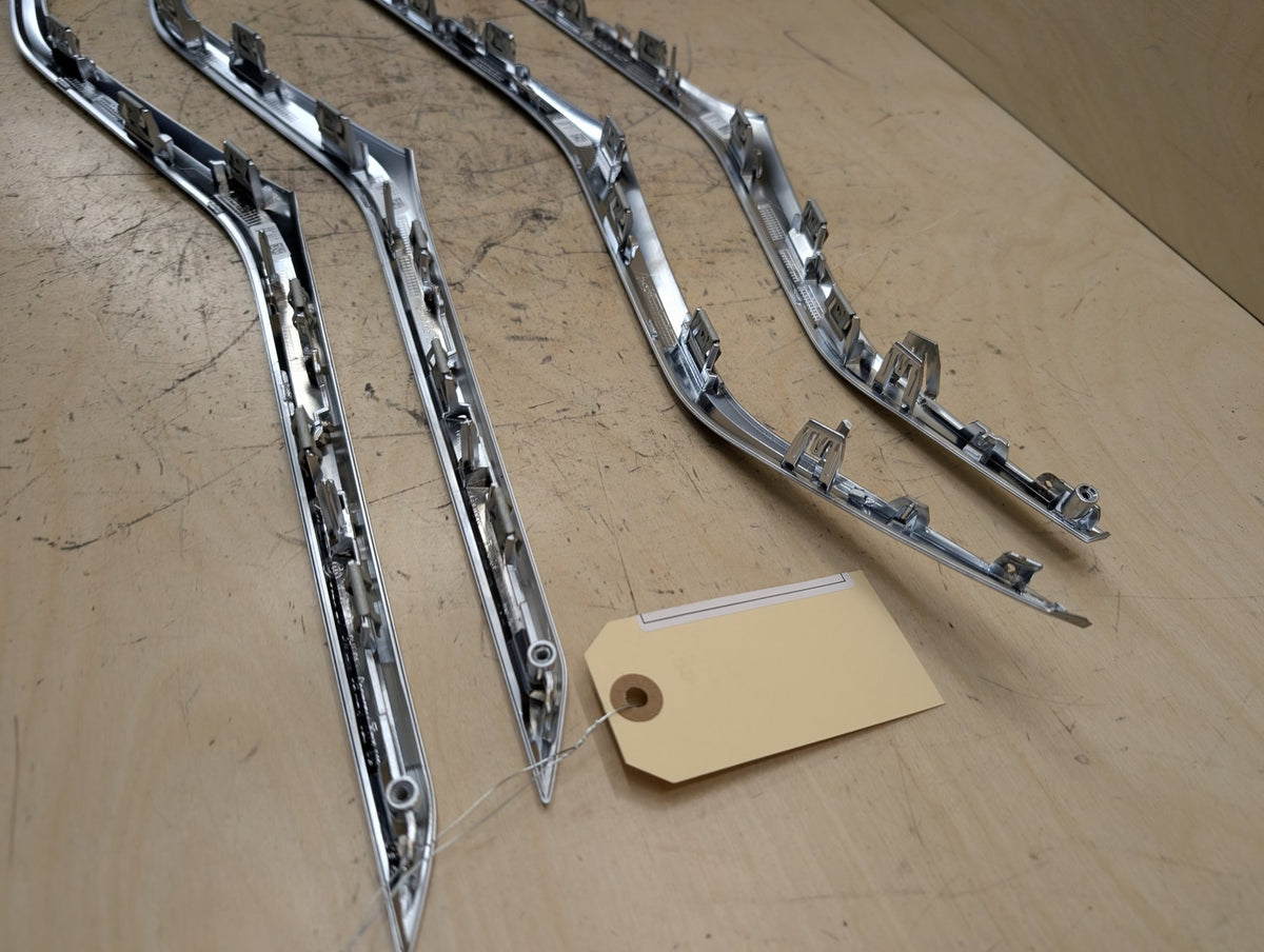 2019-2026 BMW M340i G20 Front Rear Left Right Exterior Door Trim Molding SET 3026716 OEM