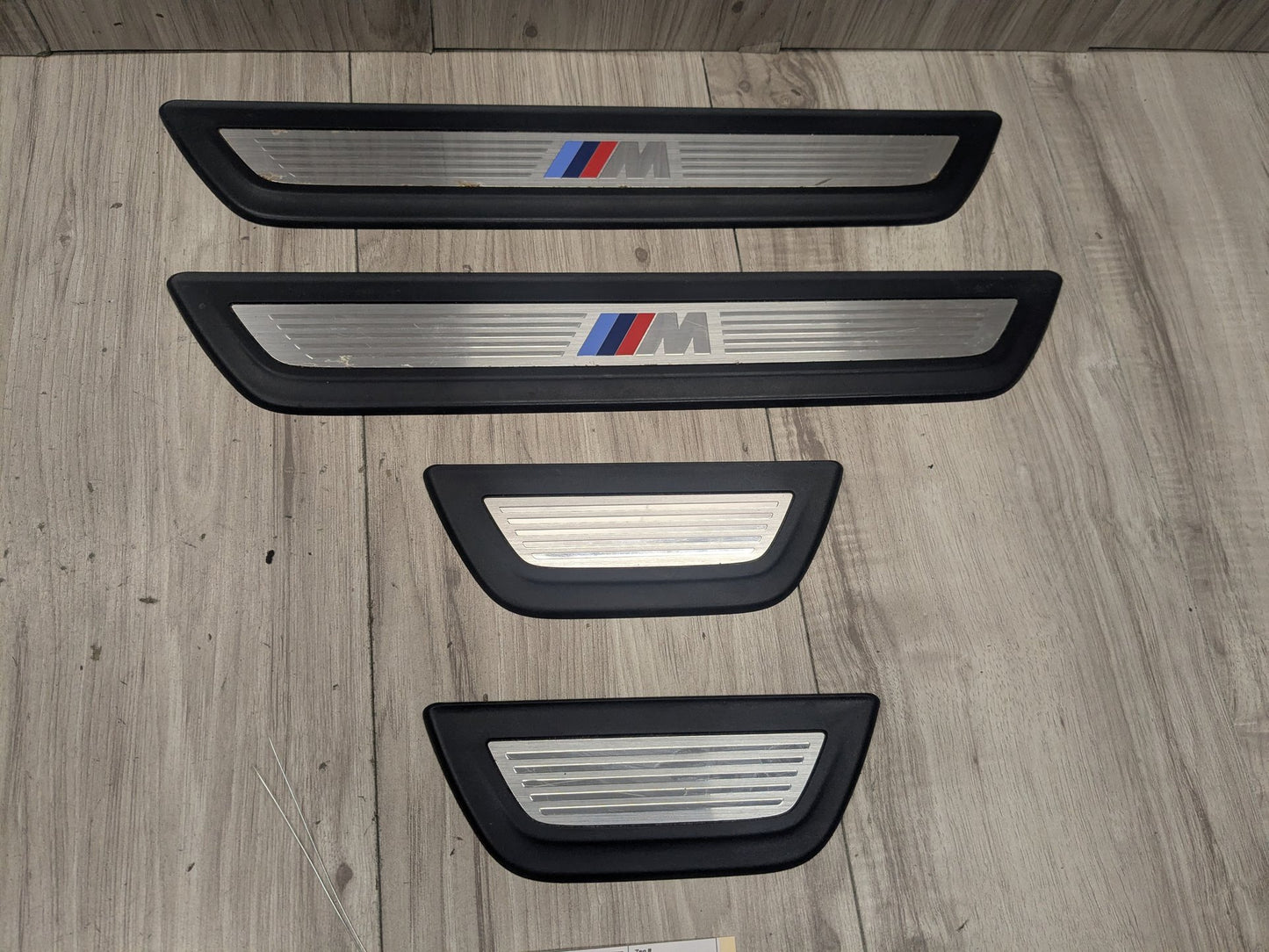 2011 - 2017 BMW X3 F25 Front Rear Left Right Scuff Plate Door Sill SET 8050461 N20B20O0
