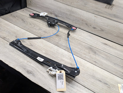 2012-2018 BMW 340i F30 Front Left Driver Door Window Glass Regulator w/ Motor 7259823