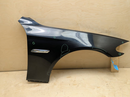 11-16 OEM BMW F10 528 535 550 Right Passenger Side Fender Panel Black 475