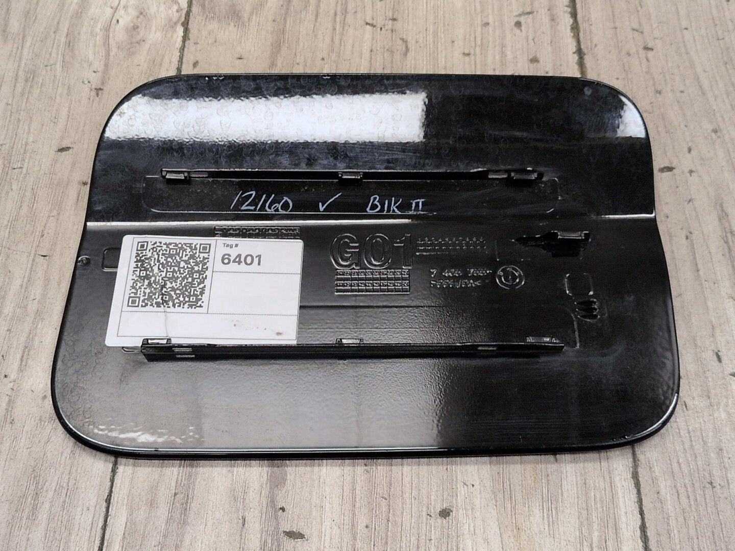 18-24 OEM BMW G01 F97 X3 X3M Rear Fuel Gas Tank Flap Lid Cover Black