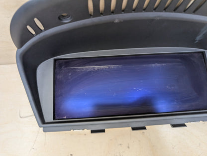09-13 OEM BMW E90 E92 CIC Navigation Dash Information On-Board Monitor Screen