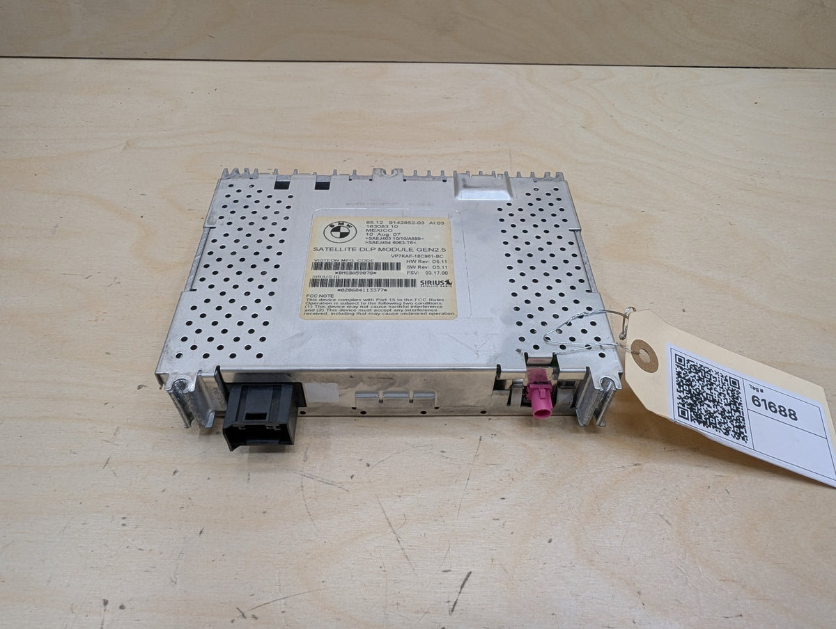 07-13 OEM BMW E70 E82 E90 E92 E93 Sirius Satellite Radio Receiver Module 9142852