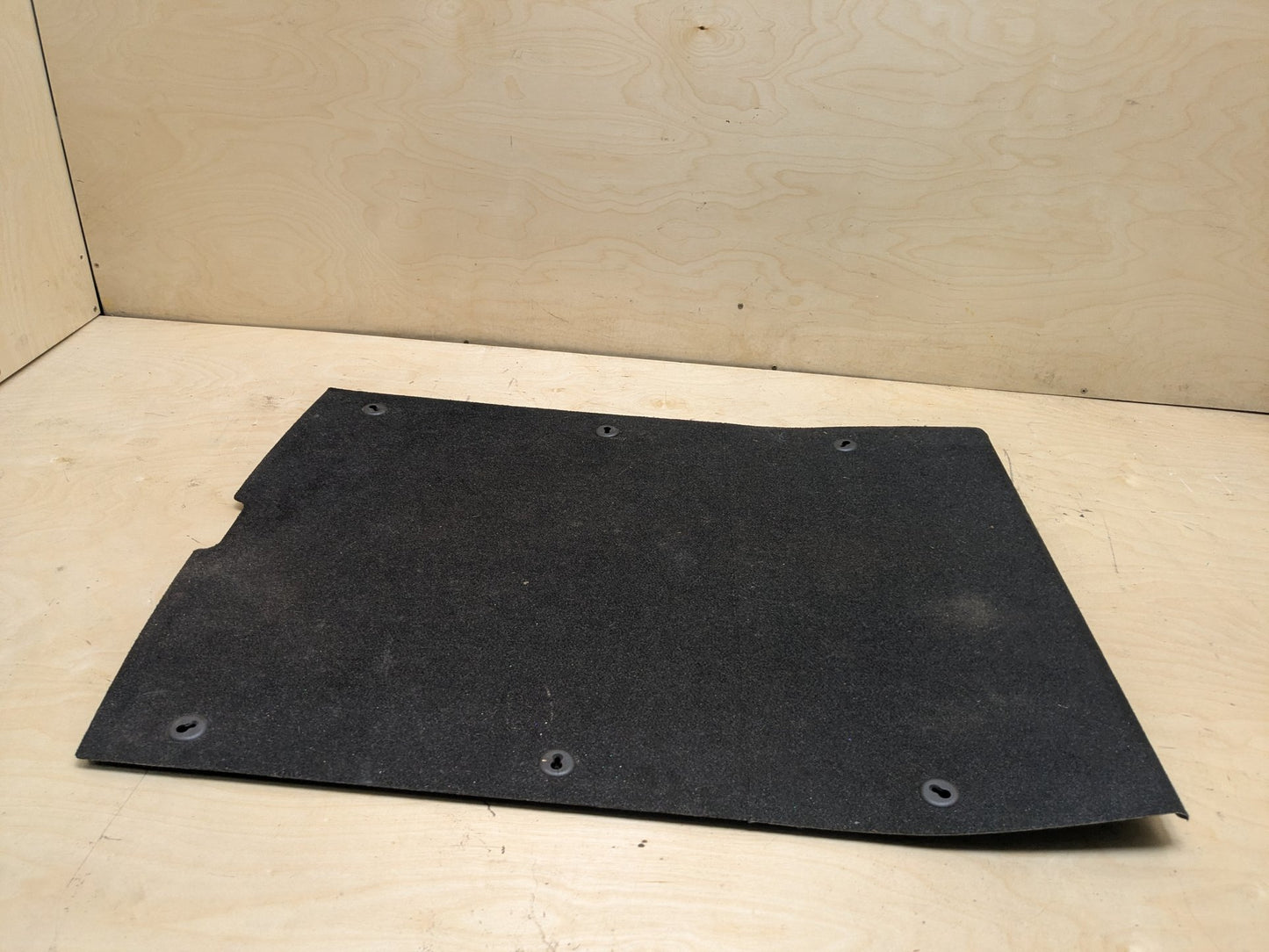 12-18 OEM BMW F30 F80 M3 Sedan Rear Trunk Floor Mat Carpet Cargo Cover Black
