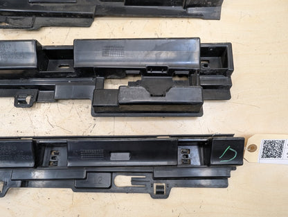 2012-2018 BMW 320i F30 Left Driver Side Skirt Rocker Panel Brackets SET 7256915