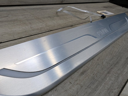 2016-2022 BMW 750Li G12 Front Left Driver Scuff Plate Door Sill 7370314 OEM