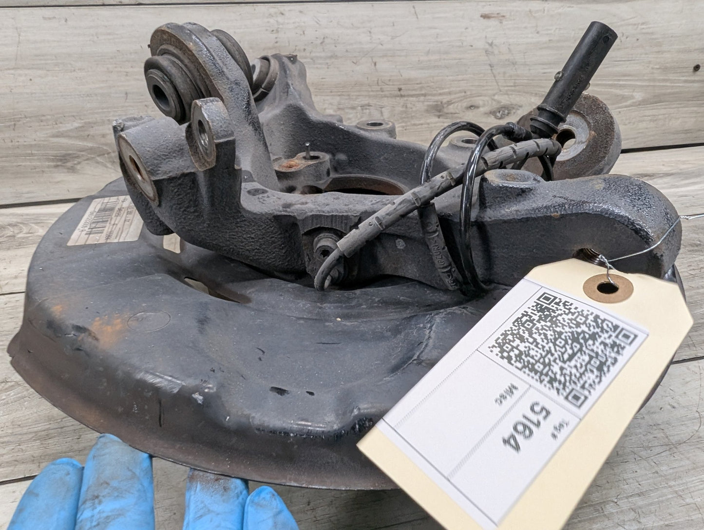 2014-2019 BMW 340 F34 Rear Right Passenger Spindle Knuckle w/ Bearing 6798984