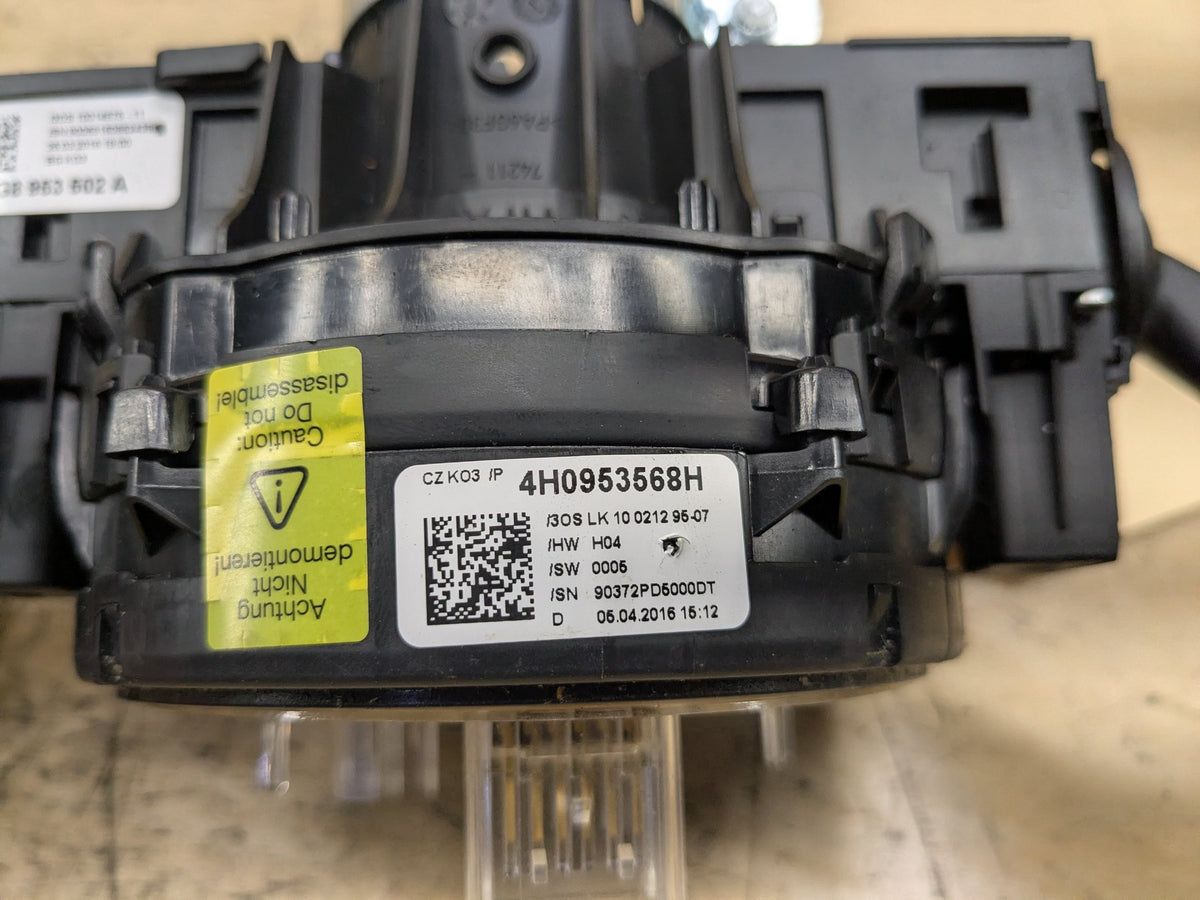 2012-2018 Audi A6 C7 Steering Wheel Sensor Clockspring 4H0953568H OEM