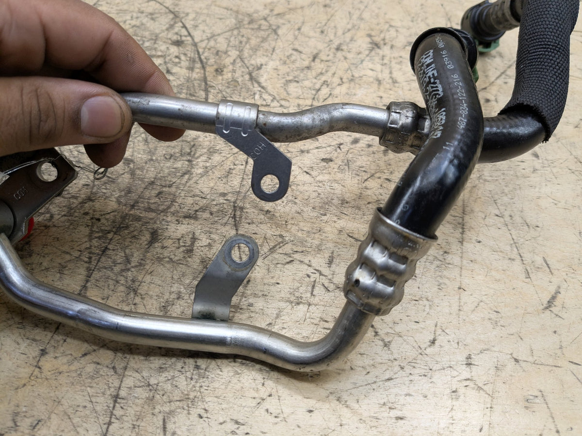 2012-2018 Audi A6 C7 Engine Radiator Coolant Pipe Hoses SET 06E121083Q OEM