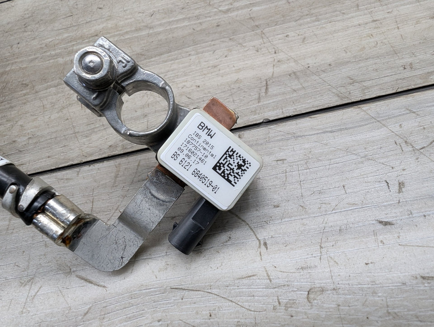 OEM BMW G01 G12 G30 530 540 M550 X3 Negative Battery Cable Terminal IBS Sensor