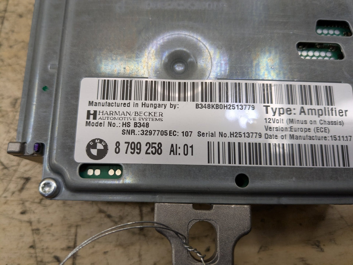 2018-2023 BMW M550i G30 Active Sound Design Amplifier Module 8799258 OEM