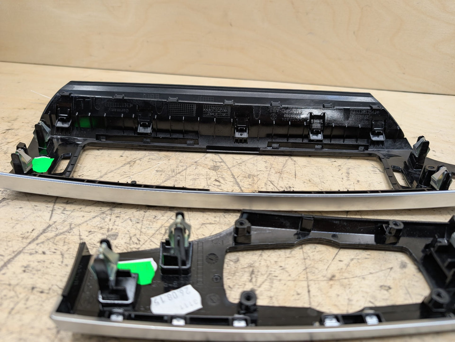 2011-2016 BMW X3 F25 Dashboard Dash Board Panel Interior Trims PAIR 9329354