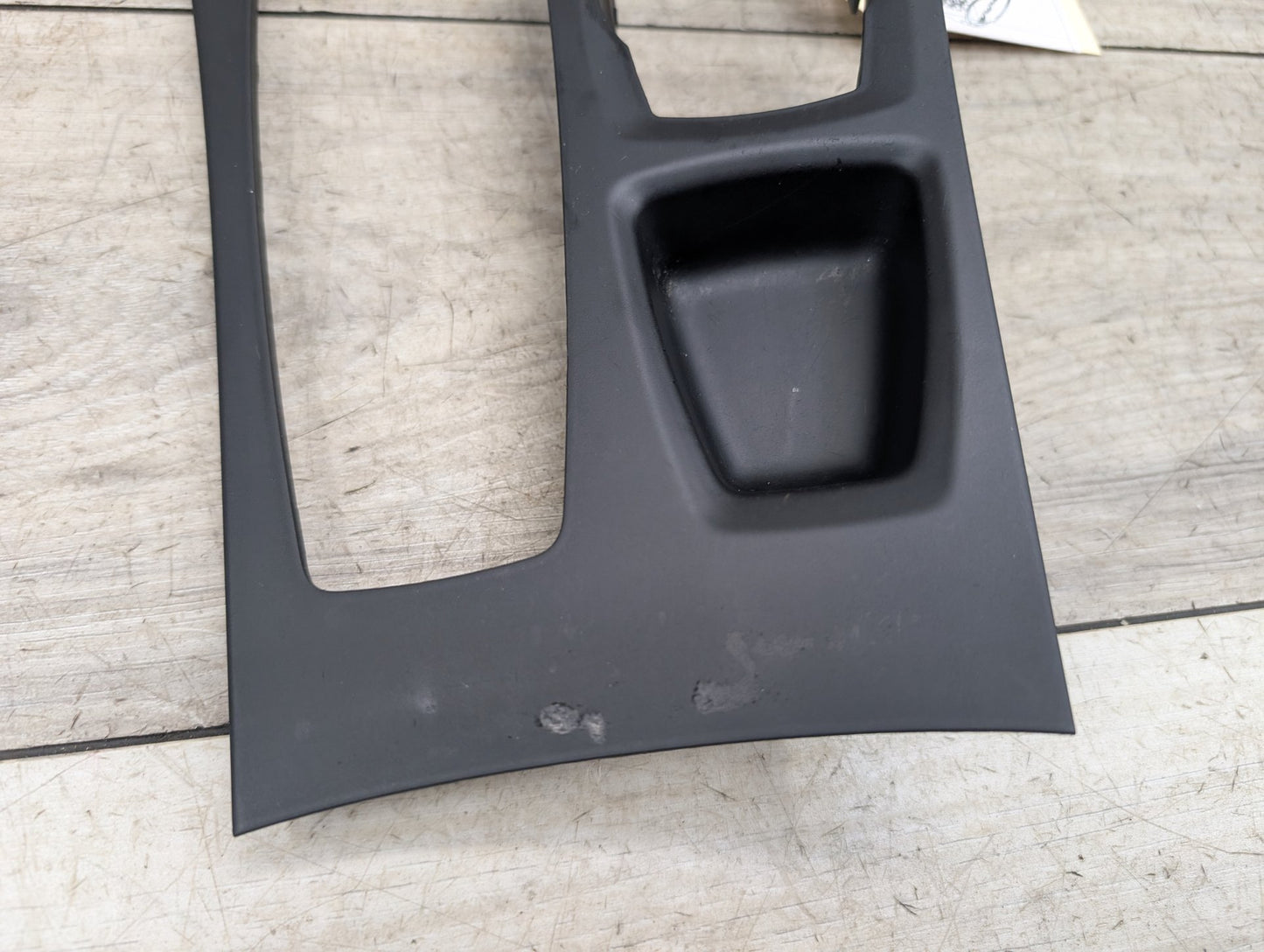 *07-14 OEM BMW E70 E71 E72 X5 X6 Front Center Console Cover Trim Panel Black