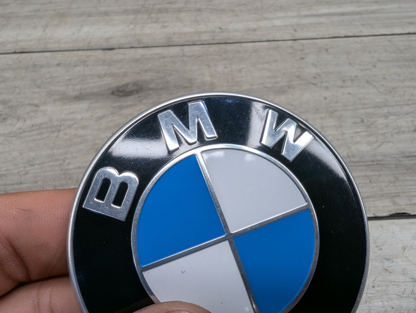 OEM BMW E90 F02 F22 F30 F32 F36 F80 F87 M3 M4 Rear Trunk Lid Round Emblem 74mm