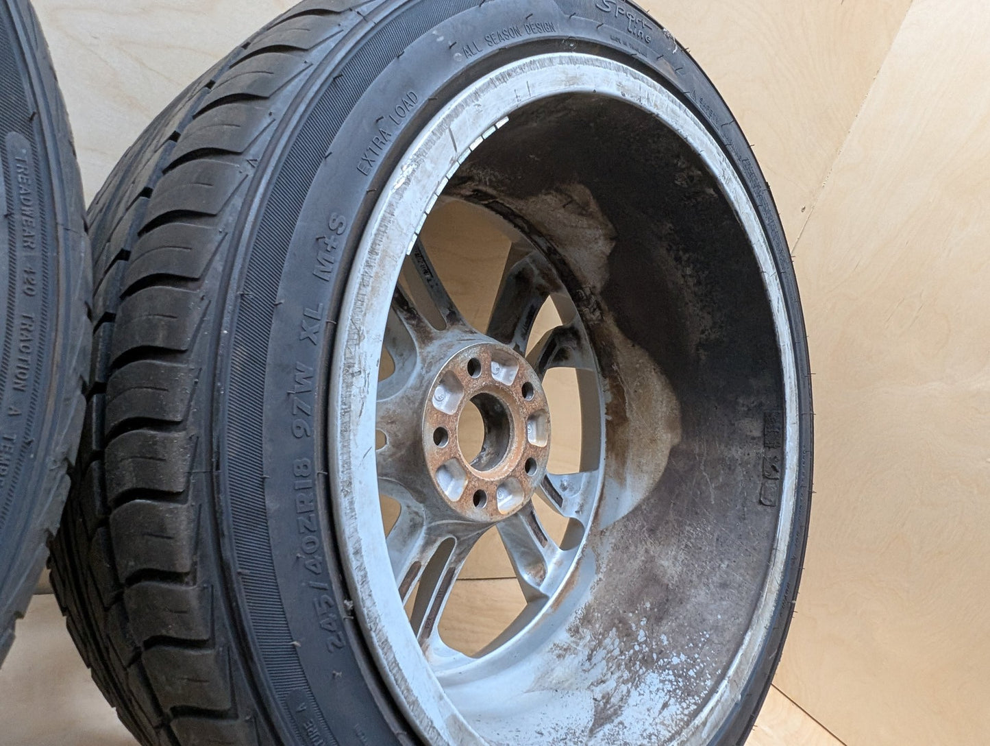 13-18 OEM AUDI A5 S5 Wheel Rims 18x8.5 ET:29 5 Spoke Aluminum Alloy