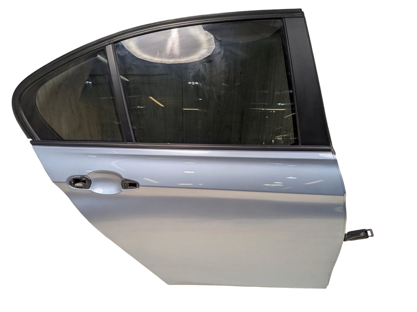 OEM BMW F30 F80 328 330 335 340 M3 Rear Right Passenger Door Shell Panel Blue LIQUID BLUE METALLIC (B40)