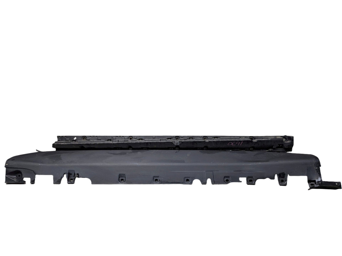 OEM BMW F15 X5 Left Driver Running Step Board Side Skirt Rocker Panel w Bracket