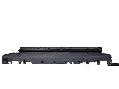 OEM BMW F15 X5 Left Driver Running Step Board Side Skirt Rocker Panel w Bracket