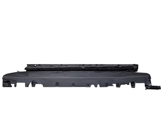 OEM BMW F15 X5 Left Driver Running Step Board Side Skirt Rocker Panel w Bracket