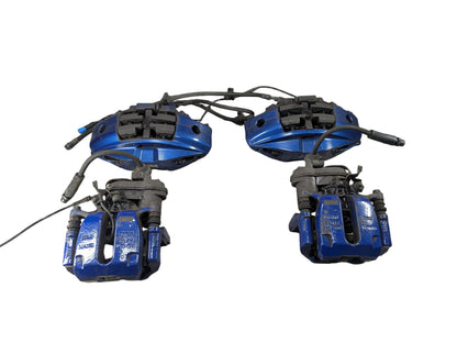 2018-2024 BMW X3 G01 Front Rear Left Right Brake Caliper SET 6891283 *OEM BMW G01 X3 M40 G20 M340 FRONT REAR Left Right Brake Calipers BREMBO Blue