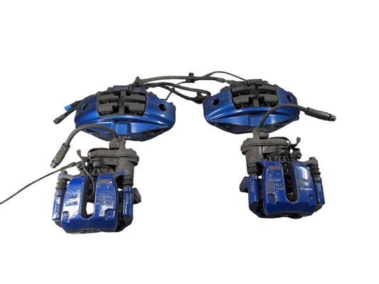 2018-2024 BMW X3 G01 Front Rear Left Right Brake Caliper SET 6891283 *OEM BMW G01 X3 M40 G20 M340 FRONT REAR Left Right Brake Calipers BREMBO Blue