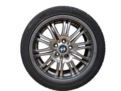 01-06 OEM BMW E46 M3 Wheel Rim 18x8" ET47 5x120 M Double Spoke Style 67"