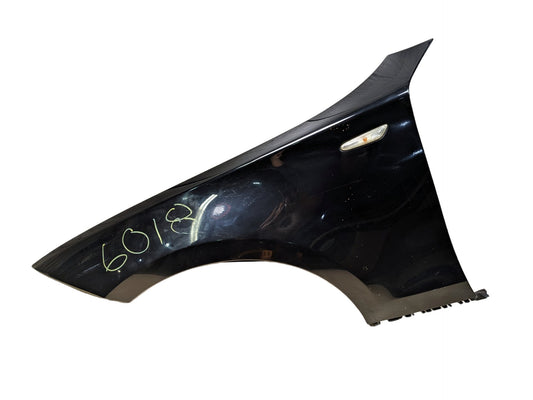 08-13 OEM BMW E82 E88 128 135 Left Driver Side Fender Panel Black SCHWARZ II (668)
