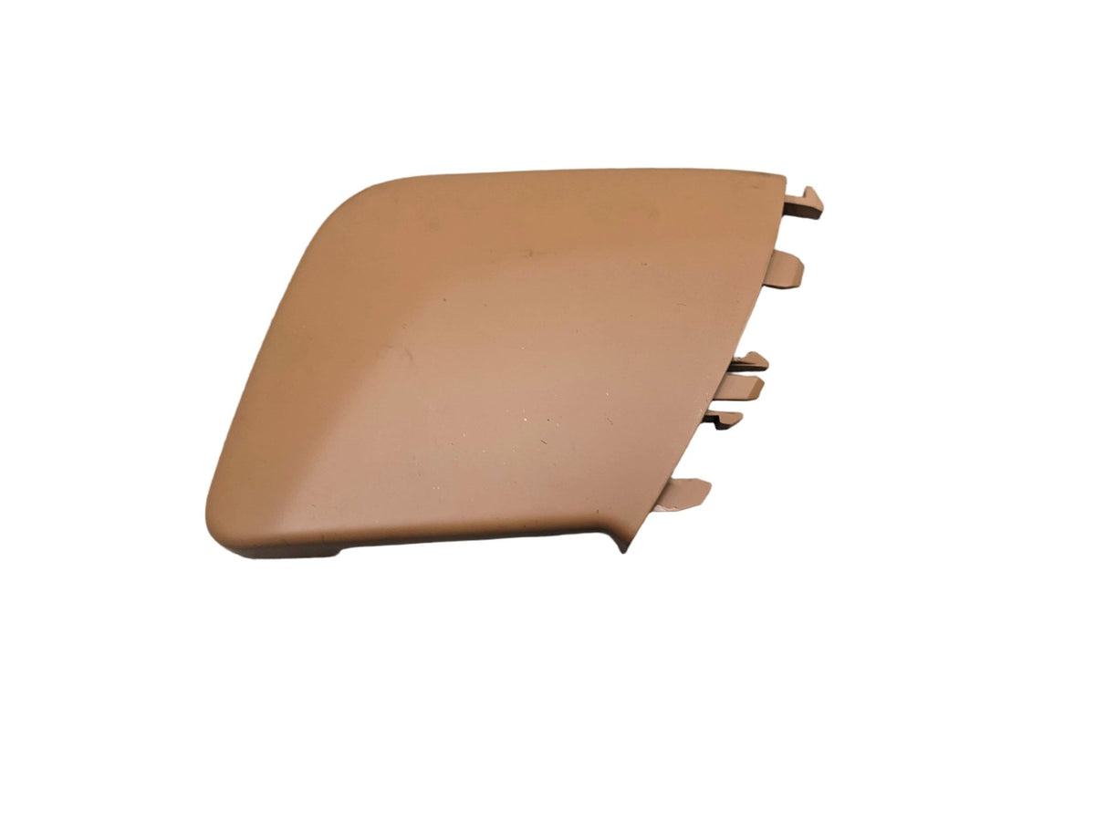 10-16 OEM Porsche Panamera Front Right Lower Seat Trim Cover Panel Beige