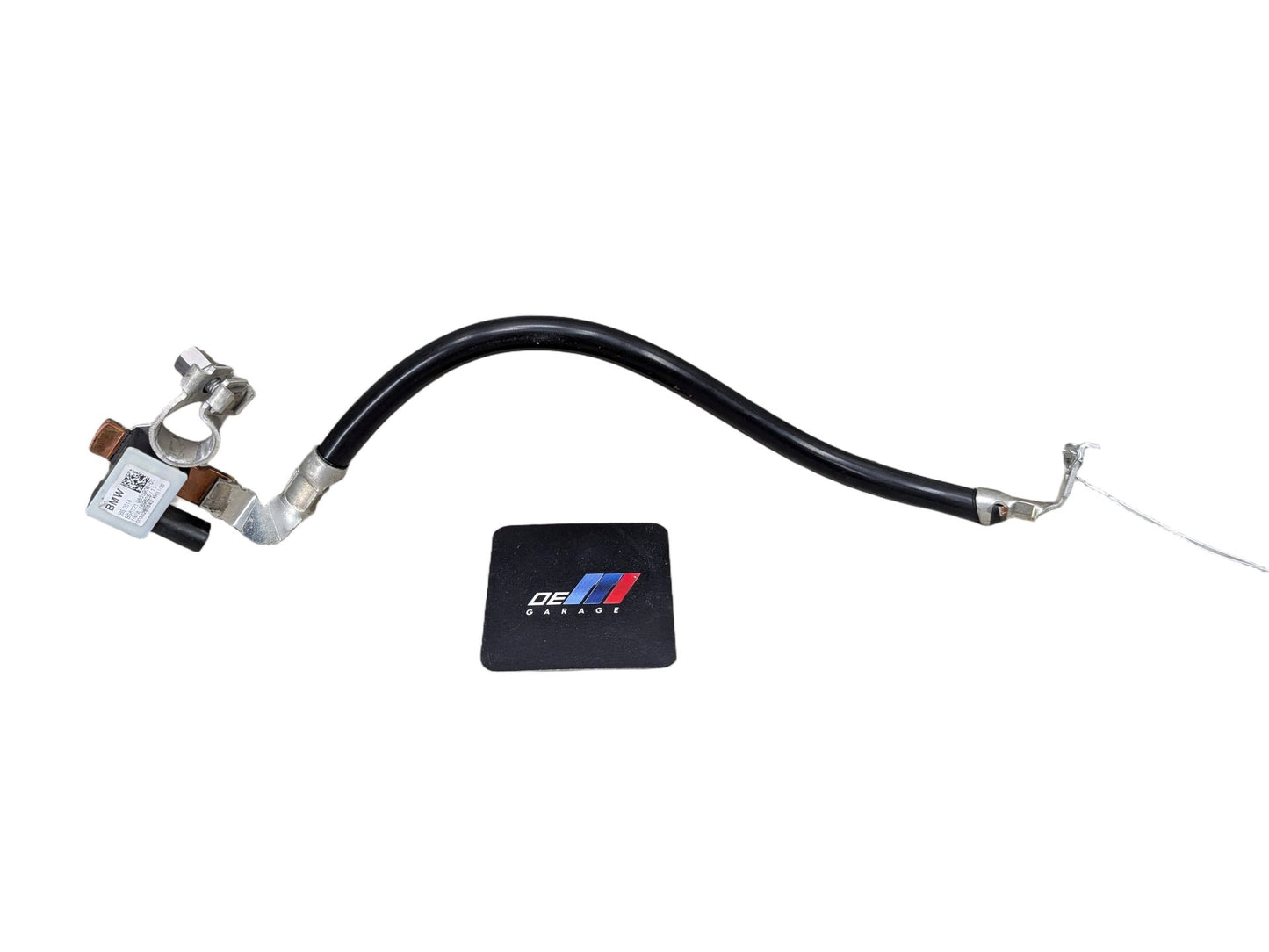 2022 BMW 430i G26 Battery Negative IBS Wire Cable 9855909 OEM BMW G05 G06 G07 G20 G22 G23 G26 G42 Negative Cable Terminal IBS Sensor Black