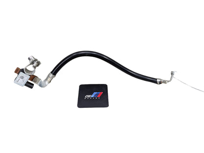 2022 BMW 430i G26 Battery Negative IBS Wire Cable 9855909 OEM BMW G05 G06 G07 G20 G22 G23 G26 G42 Negative Cable Terminal IBS Sensor Black