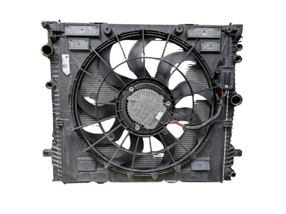 18-24 OEM BMW G01 G02 X3 X4 30i 30iX B46 Radiator Condenser Fan Shroud SET 600W