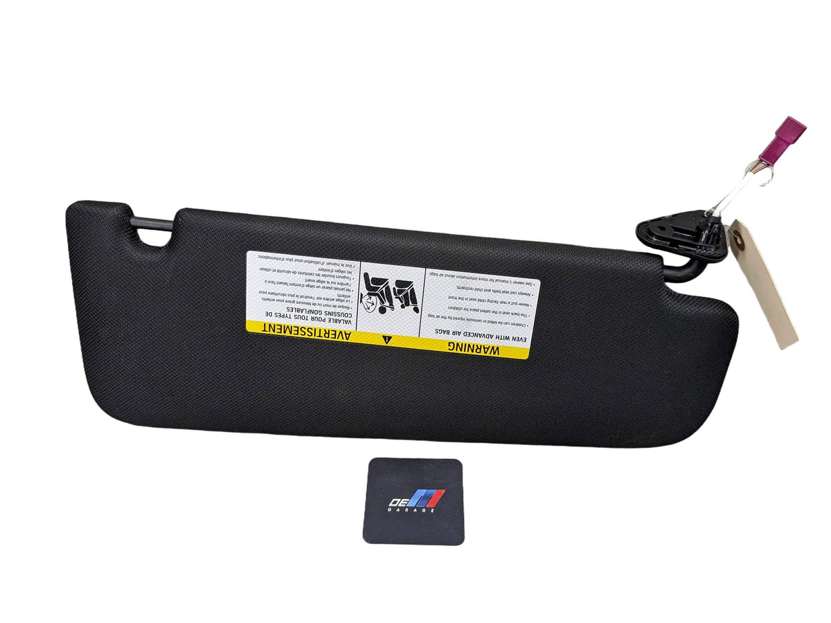 16-19 OEM BMW G12 740 750 Interior Sun Visor Left Driver Anthracite Black