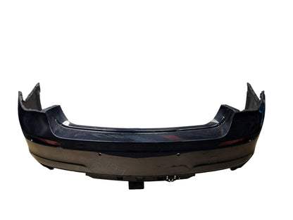 *09-15 OEM BMW F01 F02 740 750 Rear Bumper M SPORT Cover w/ PDC Holes Black 475 Black BLACK SAPPHIRE METALLIC (475)