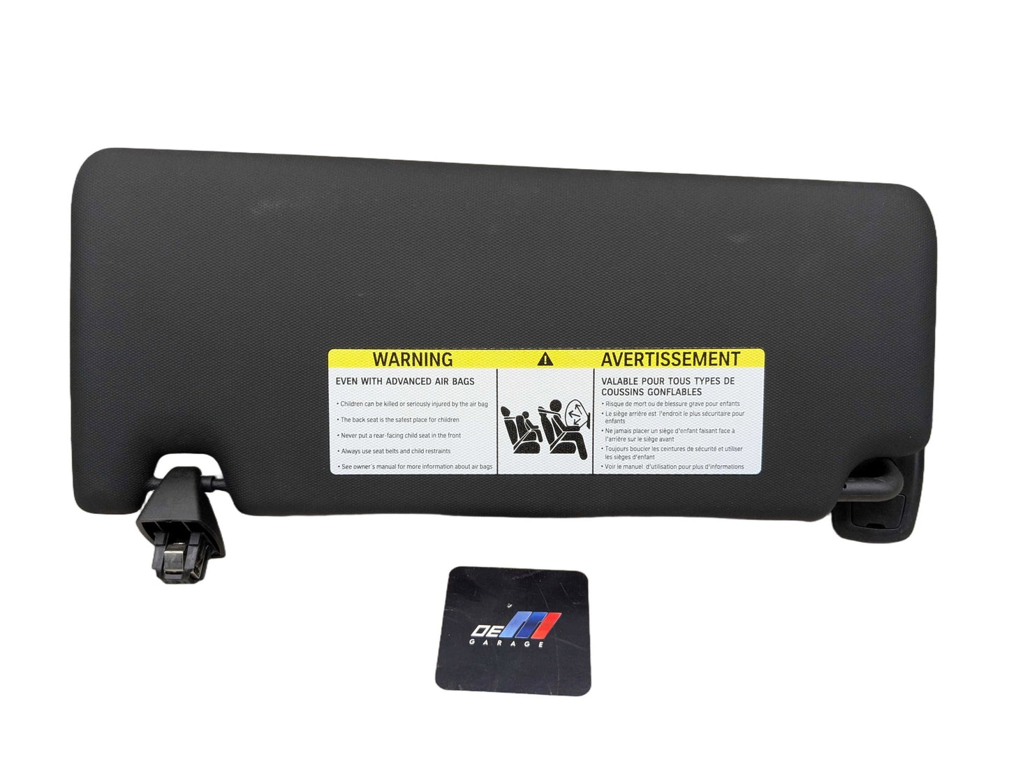 2019 BMW 330i G20 Front Right Passenger Sun Visor 8092728 19-24 OEM BMW G20 G80 330 M340 M3 Right Passenger Side Interior Sun Visor Black