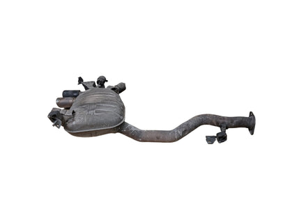 11-13 OEM BMW E82 E88 135 Rear Exhaust Muffler System N55 w/ Tips