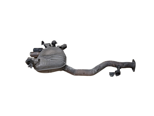 11-13 OEM BMW E82 E88 135 Rear Exhaust Muffler System N55 w/ Tips