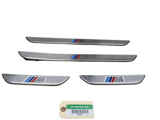 10-14 OEM BMW E70 E71 X5 M SPORT Front Rear Left Right Door Trim Sill Kick SET