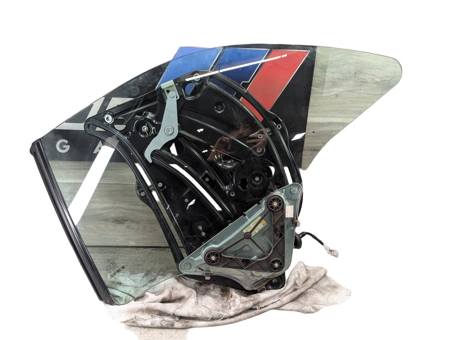 2009-2017 Mercedes-Benz E550 E-Class A207 Rear Left Driver Window Glass Regulator w/ Motor A2076701503