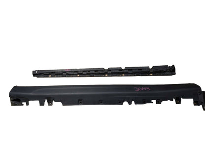*14-18 OEM BMW F15 X5 Left Driver Side Skirt Rocker Panel Molding w/ Bracket